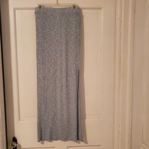 Form fitting long skirt